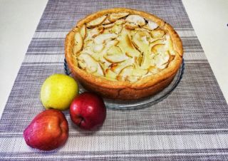Пирог цветаевский яблочный классический