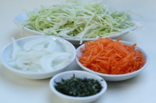 Салат из капусты и морковки