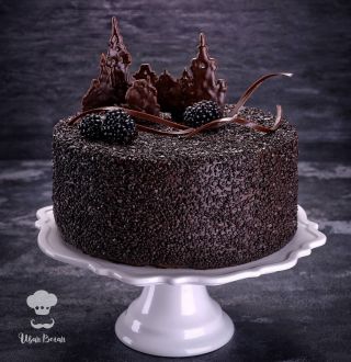 Торт черный лес классический
