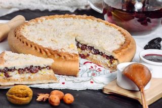 Татарский творожный пирог