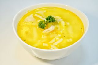 Суп куриный без морковки