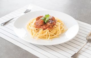 Спагетти с филе