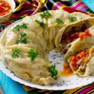 Узбекские блюда из теста на пару