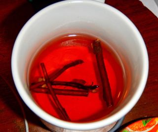 Чай из веточек вишни