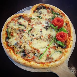 Майонезная пицца