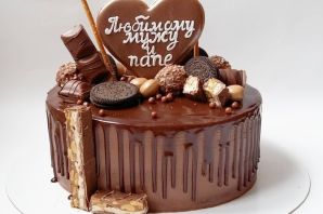 Надпись на торте мужу на день рождения