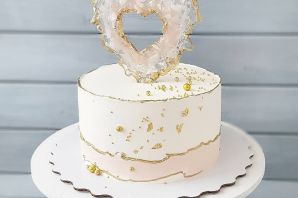 Торт на годовщину свадьбы 15 лет
