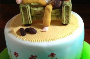 Торт папе и дедушке на день рождения