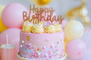 Поздравления с днем рождения торт