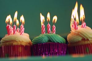 Картинки с днем рождения торт со свечами