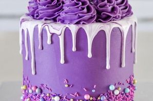 Красивый декор торта