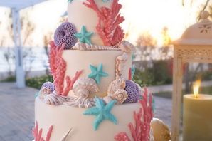 Торт в морском стиле