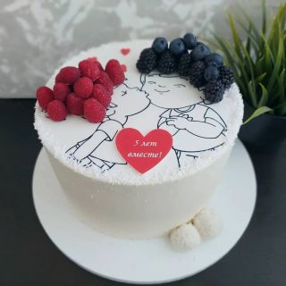 Торт на 11 лет свадьбы