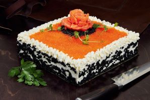 Суши торт запеченный