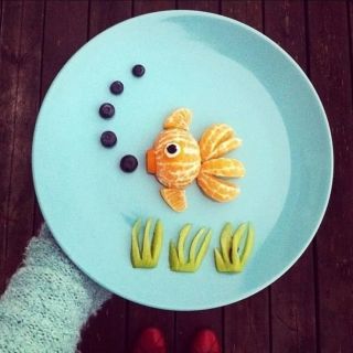 Десерт рыбка