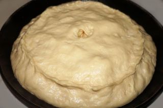 Тесто для яблочного пирога на кефире