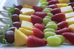 Холодные закуски из фруктов