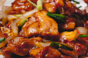 Курица по китайски в соевом соусе
