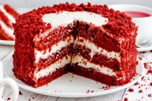 Классический крем на торт красный бархат