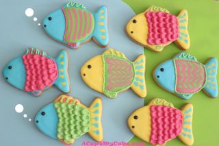 Печенье в виде рыбок