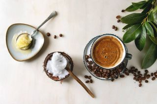 Кофе с кокосовыми сливками