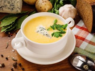 Крем суп сырный в мультиварке