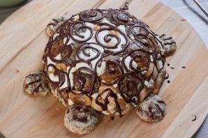 Торт черепаха из пряников без выпечки