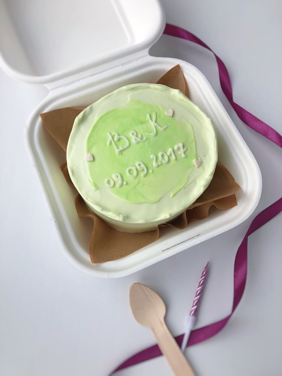 Бенто тортик на годовщину