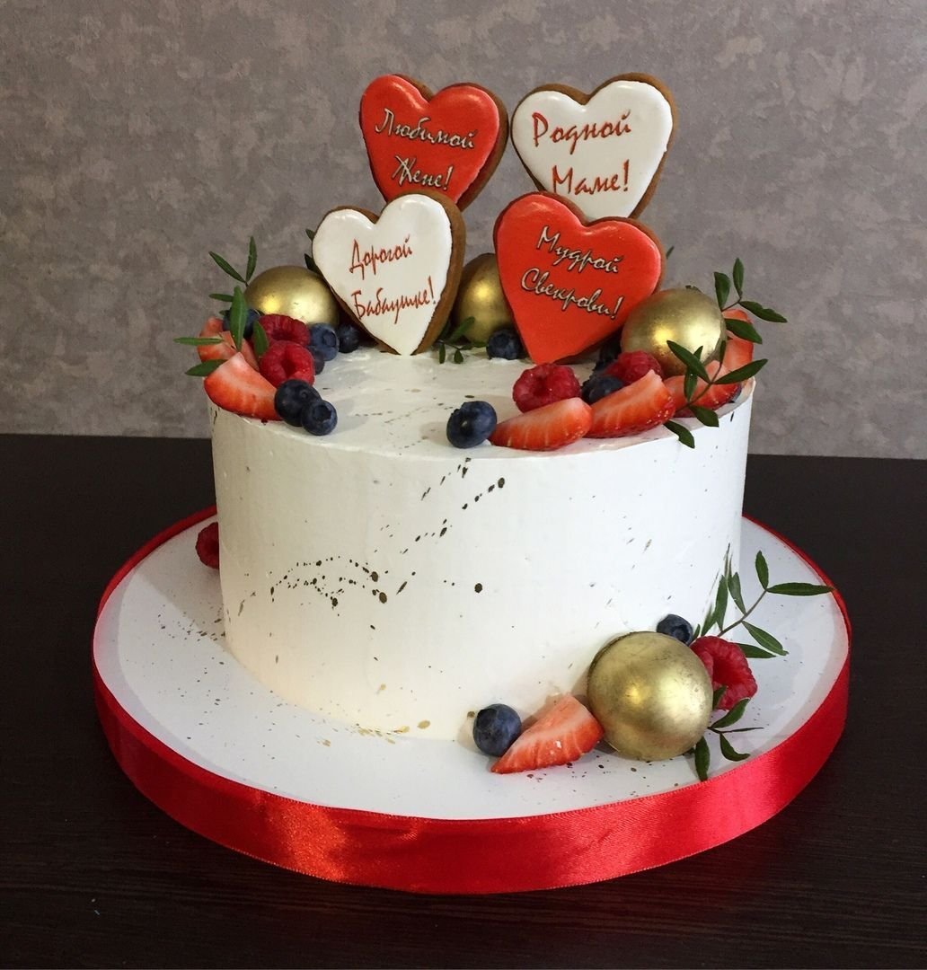 Торт маме на юбилей