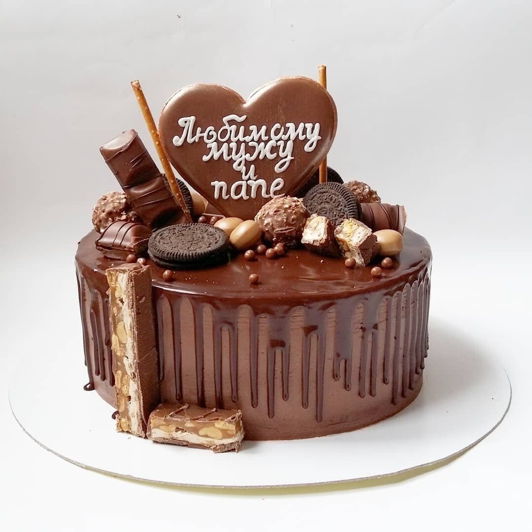 Надпись на торте мужу на день рождения