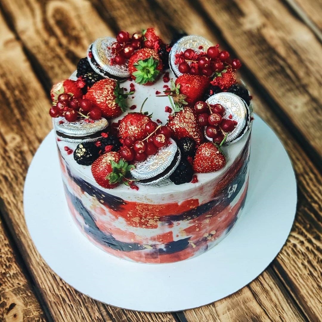 Торт шоколадно вишневый Метрополь