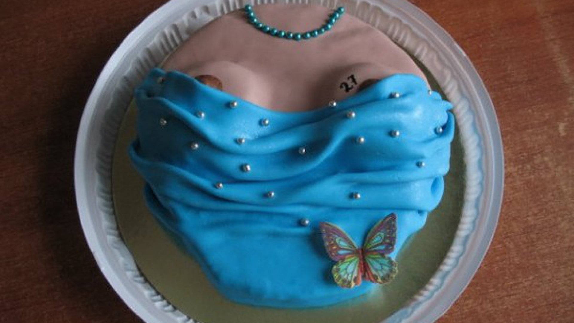 Торт Женская грудь