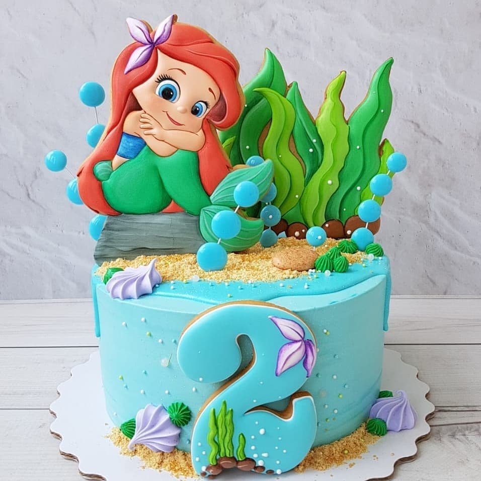 Как украсить детский торт на день рождения