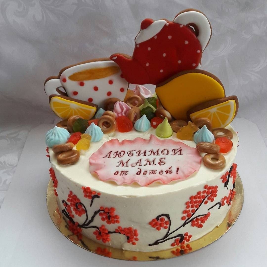 Торт на день рождения маме 60 лет