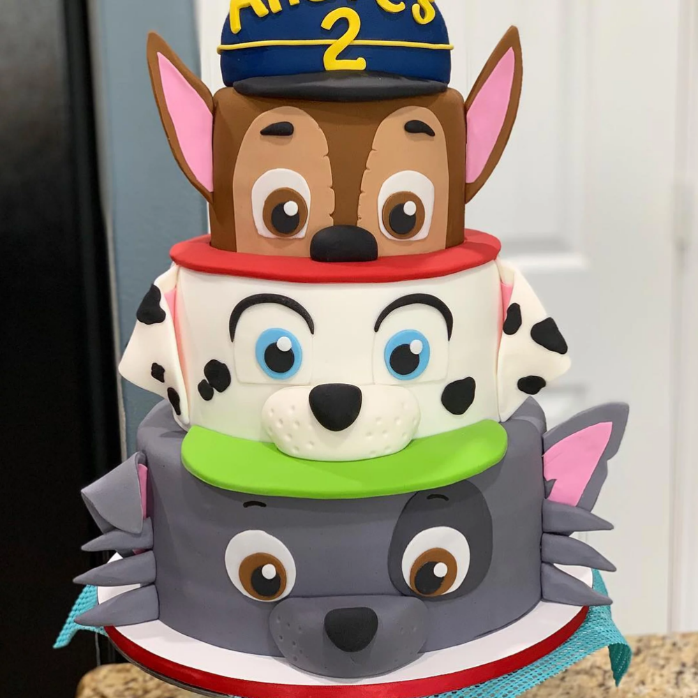 Тортики щенячий патруль