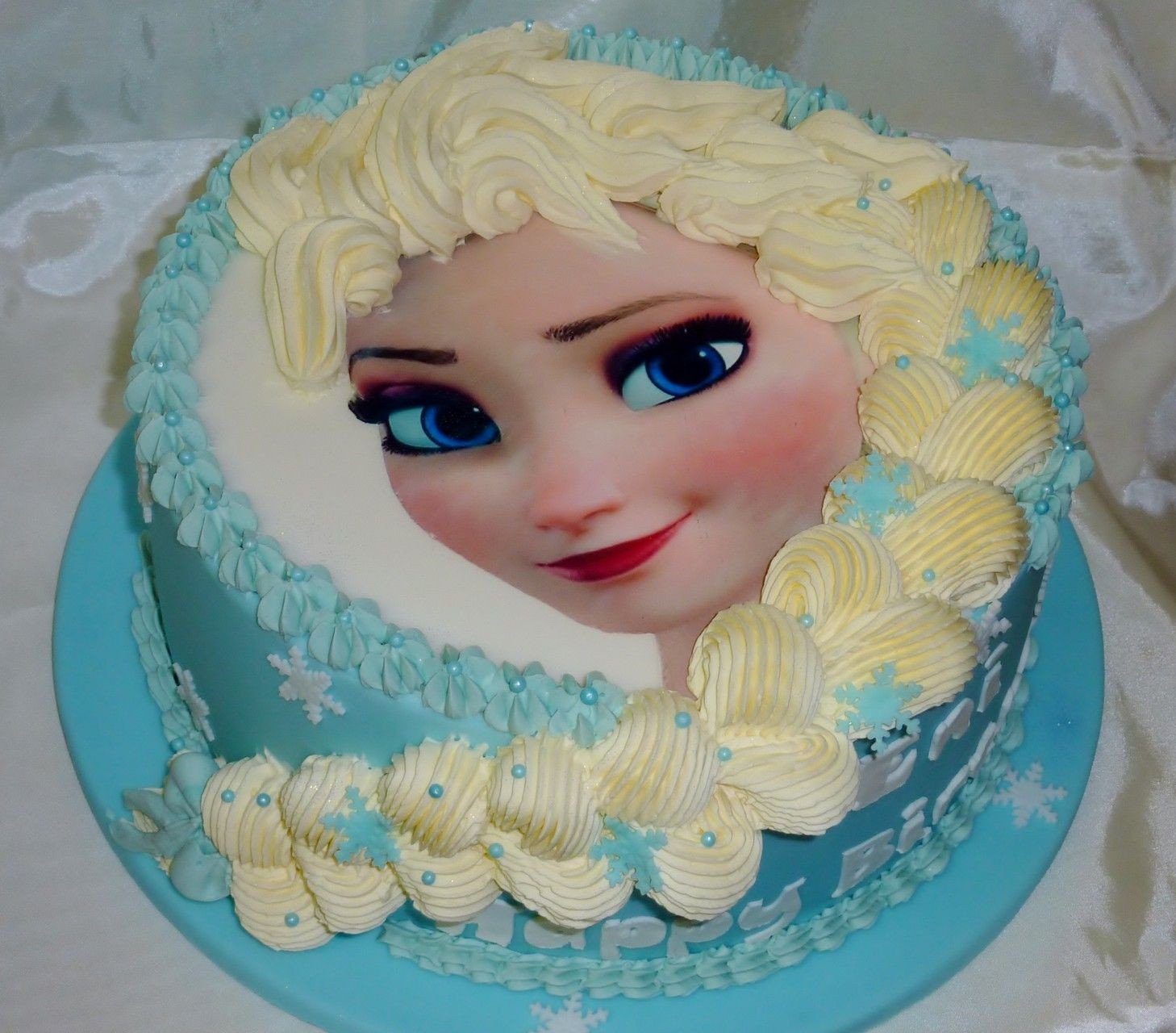 Торт холодное сердце для девочки 7 лет фото