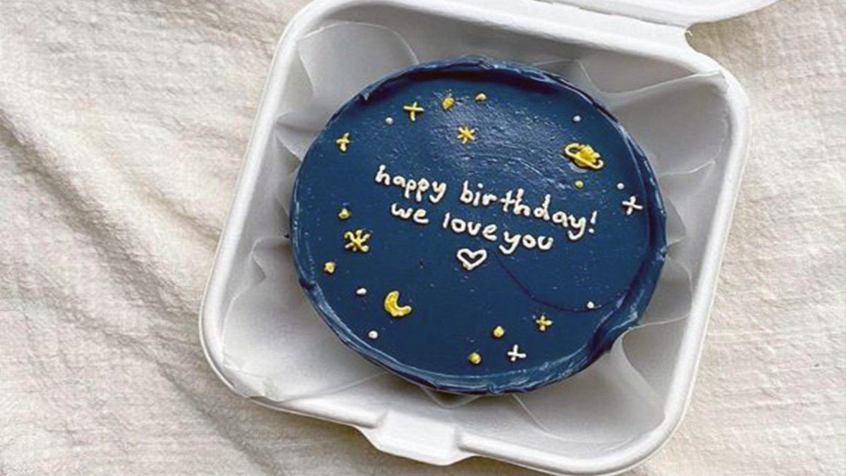 Бенто торт космос