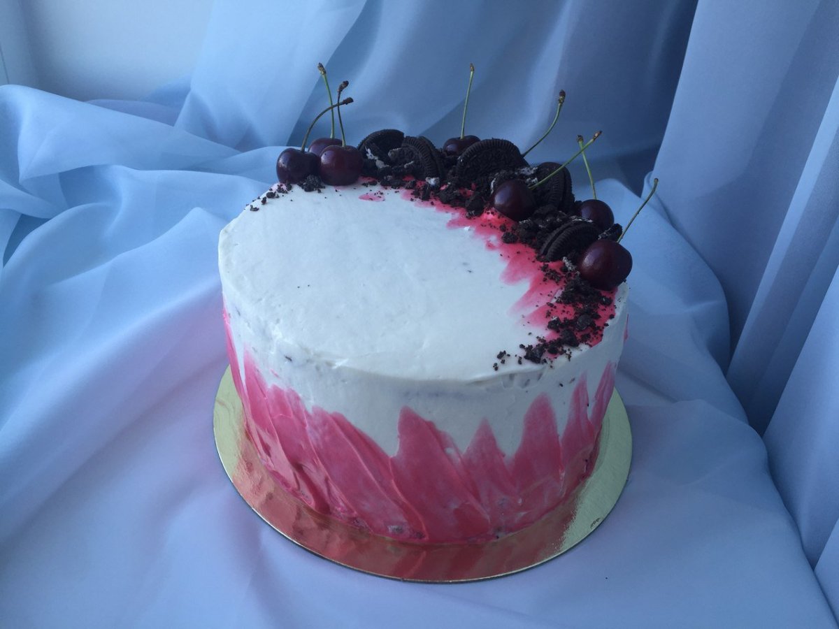 Вишневый крем чиз