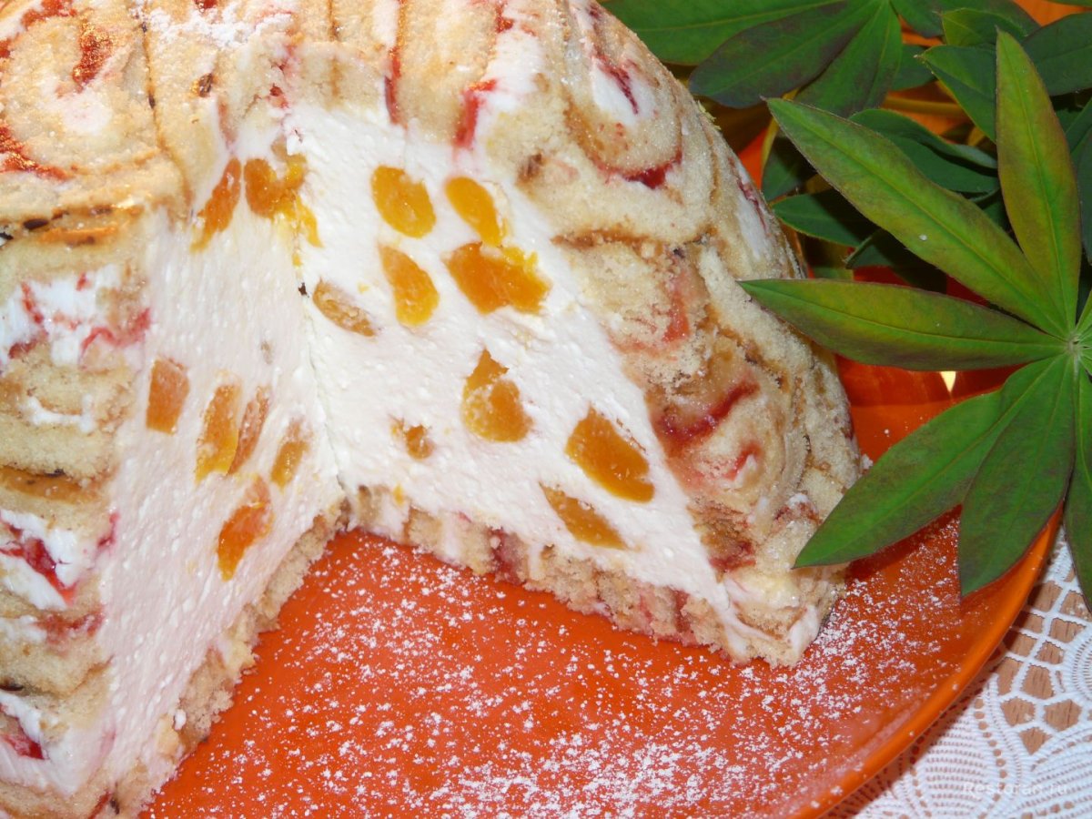 Творожный торт на сковороде со сметанным кремом