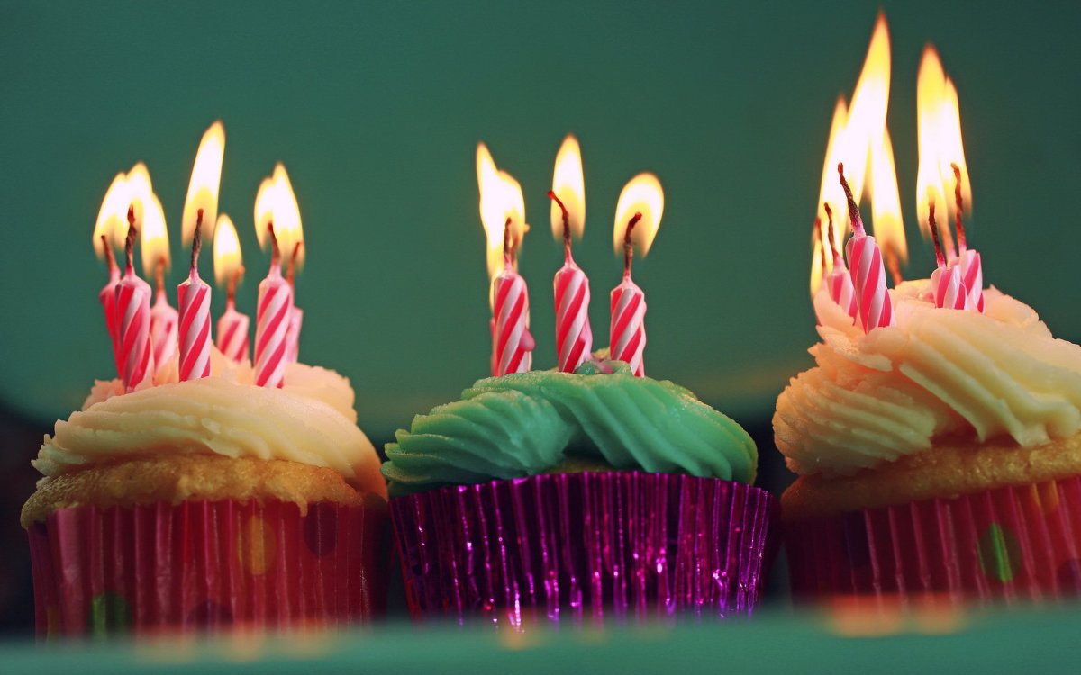 Картинки с днем рождения торт со свечами