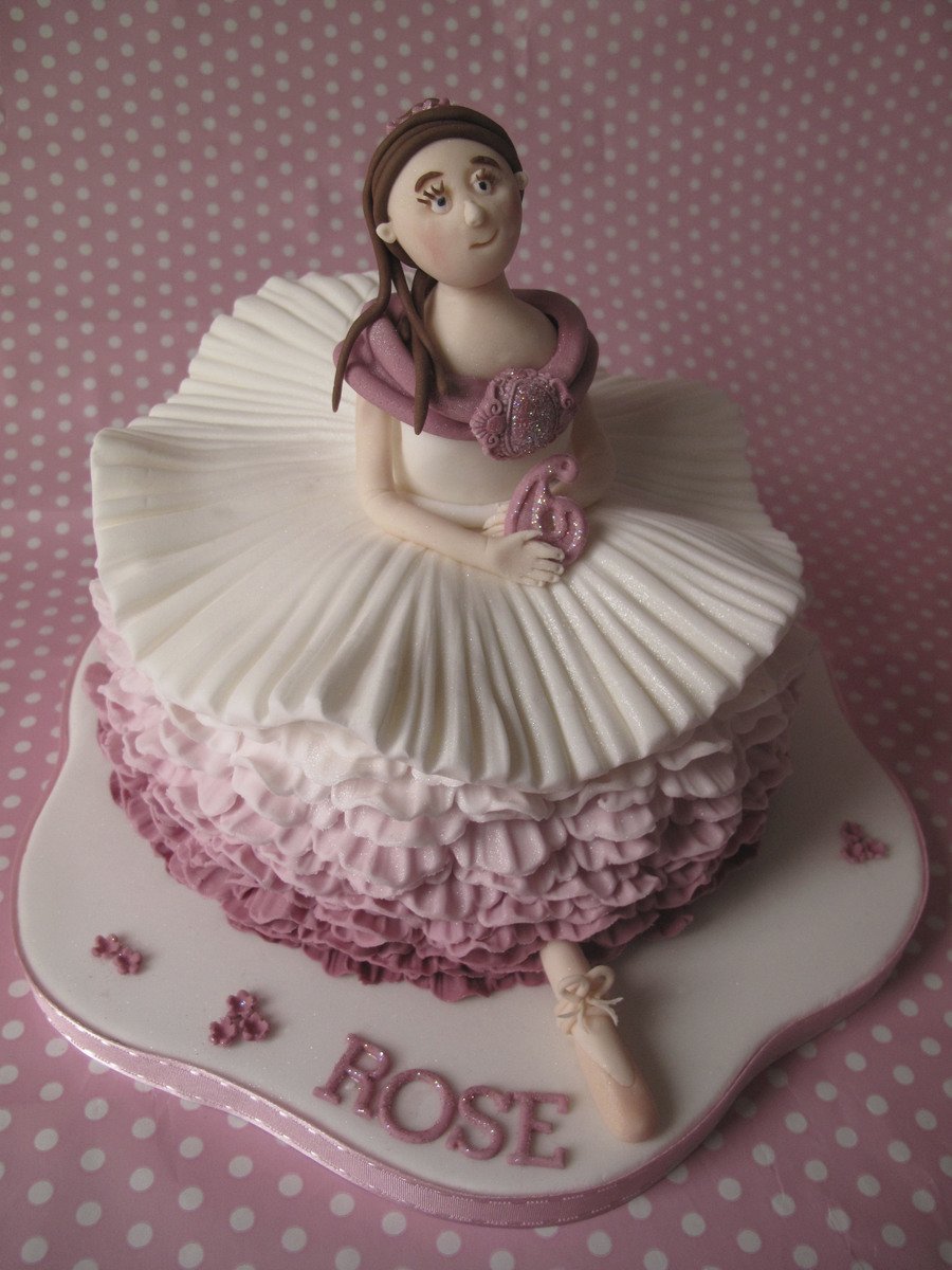 Картинка на торт танцовщица