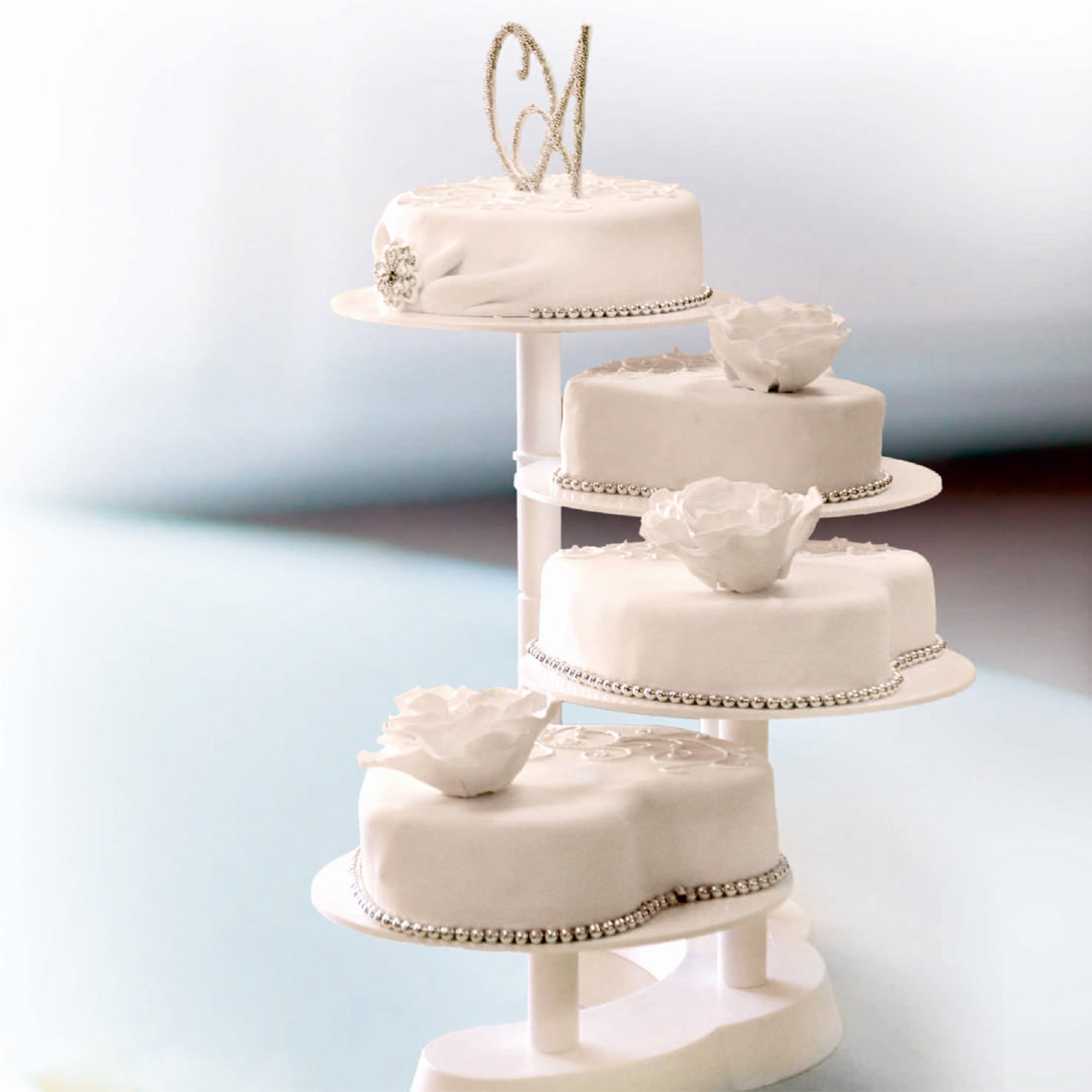 подставка для свадебного торта/ как сделать многоярусную подставку для капкейков и трайфлов