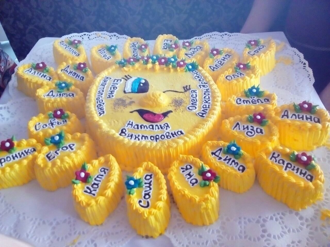 Фото тортиков на выпускной в детский сад
