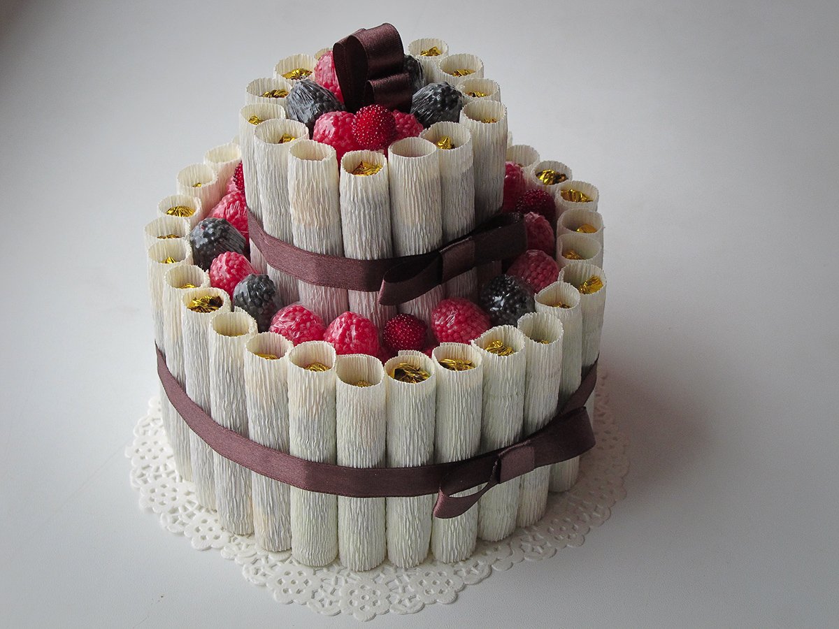 Поделки из термомозаики на день рождения, как торт, свечи как выполнить?