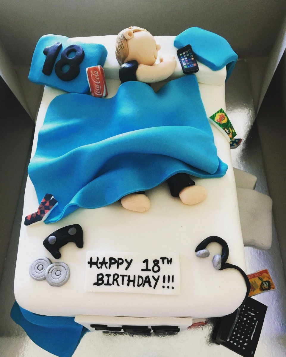 Торт на день рождения парню 18 лет