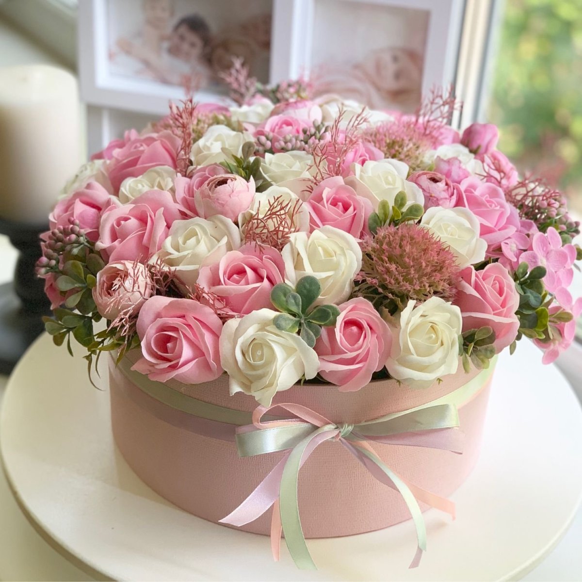Картинки с днем рождения торт и цветы