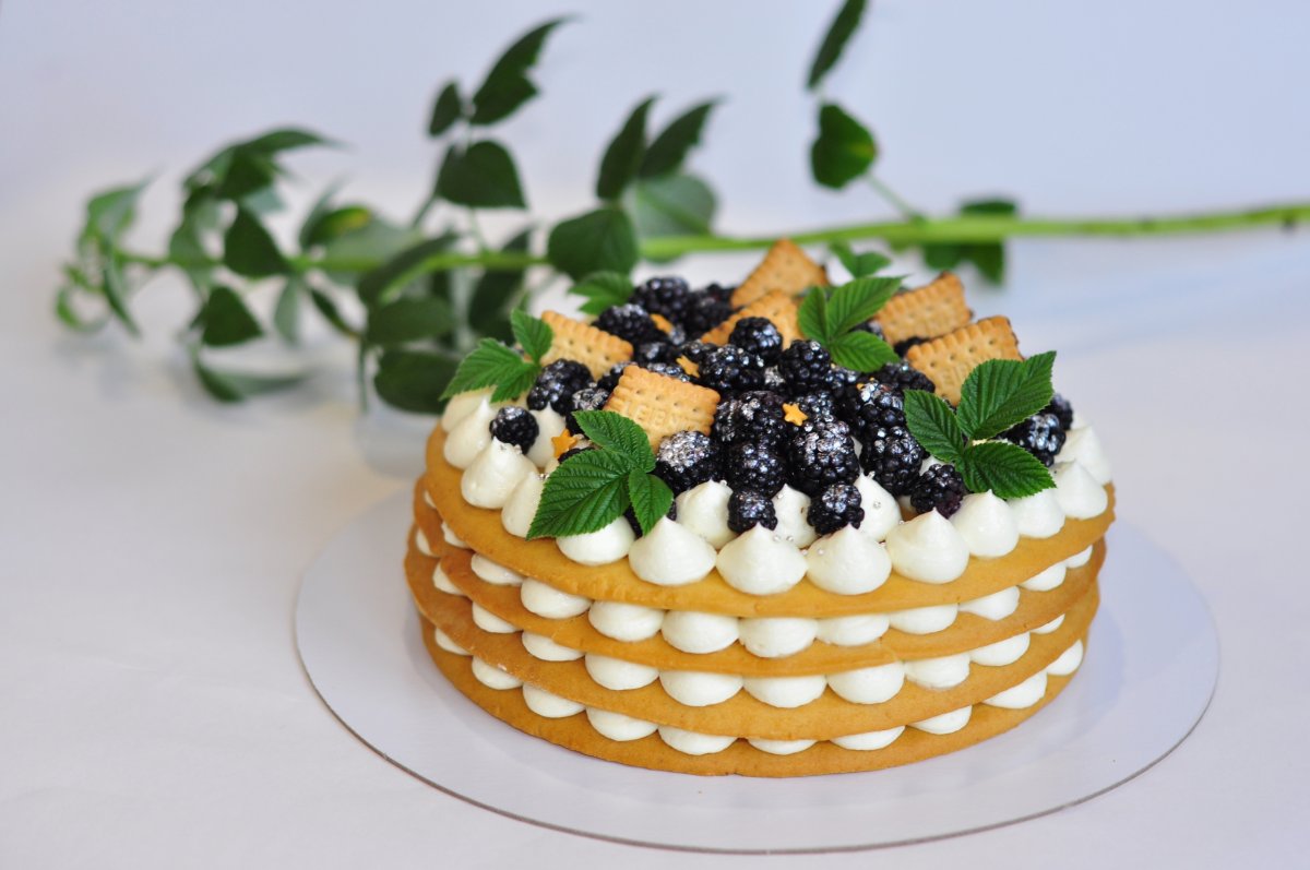 Мильфей медовые коржи