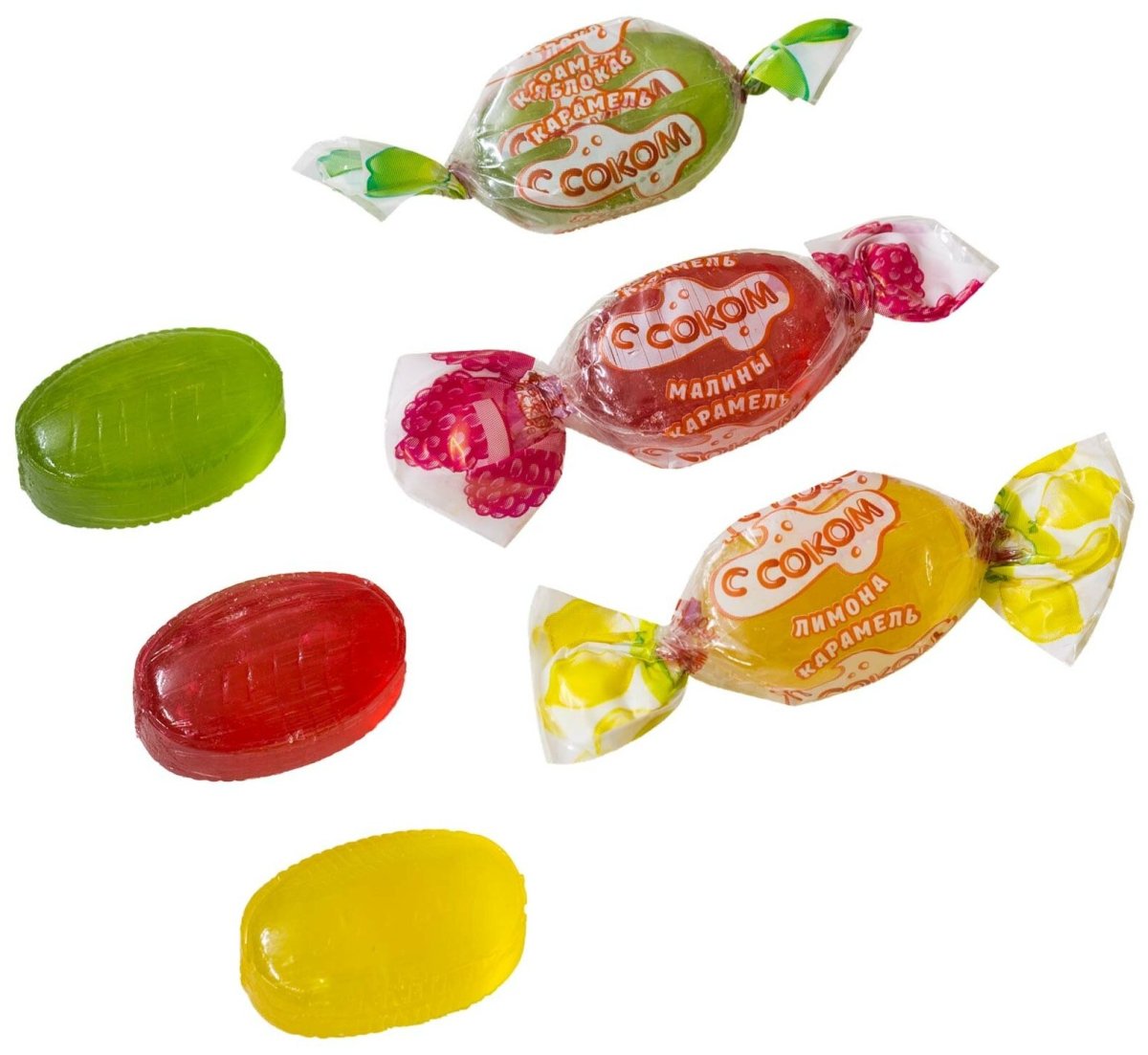 Карамель Веселые дольки Невский кондитер