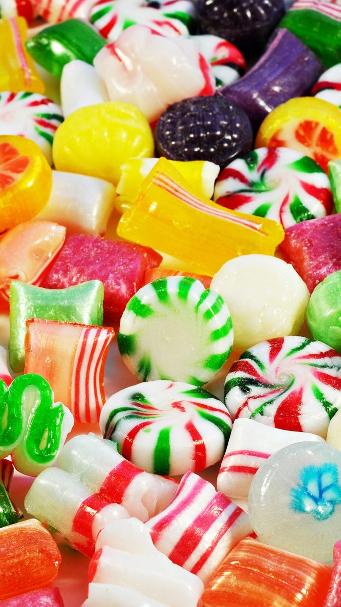 Клубничные конфеты