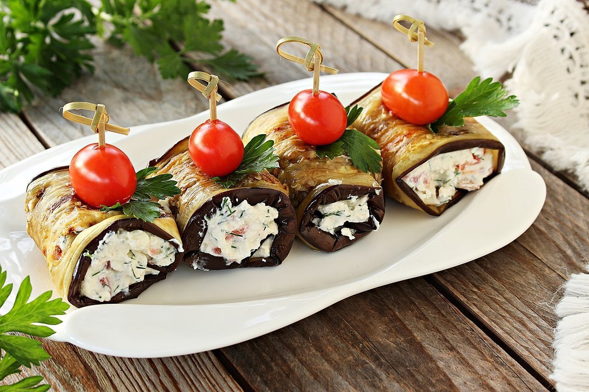 Канапе ветчина сыр оливка